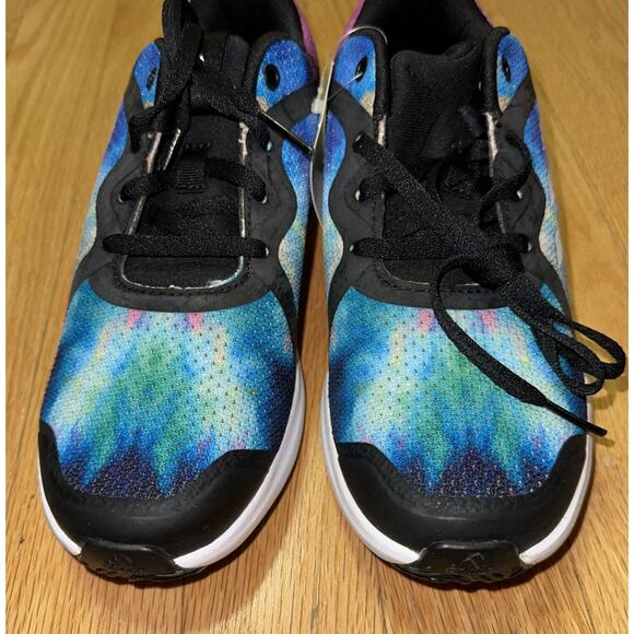 Adidas FortaRun Kids Training Sneaker Sz 4 1/2 ART FY3868 Lace Up Tie Dye Shoes - Picture 5 of 10